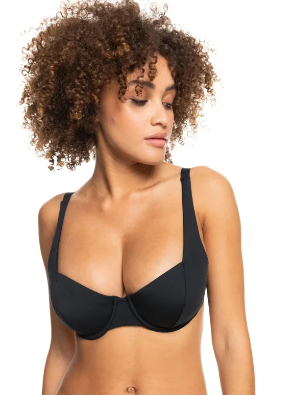 Roxy Beach Classics Underwired D-Cup Bikini Top | Bikini Tops