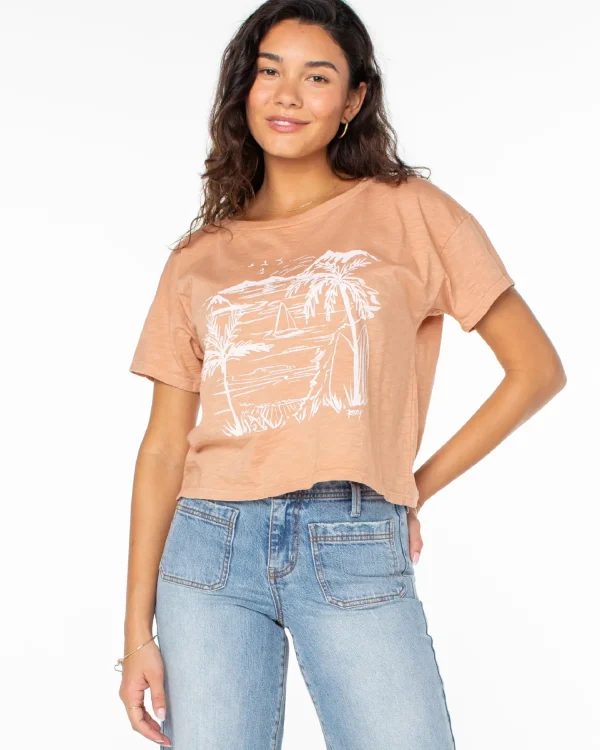 Roxy Beach Sketch T-Shirt | Tees & Tanks