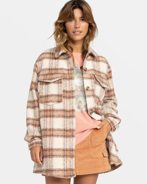 Roxy Check The Swell IIII Shacket | Tops | Jackets
