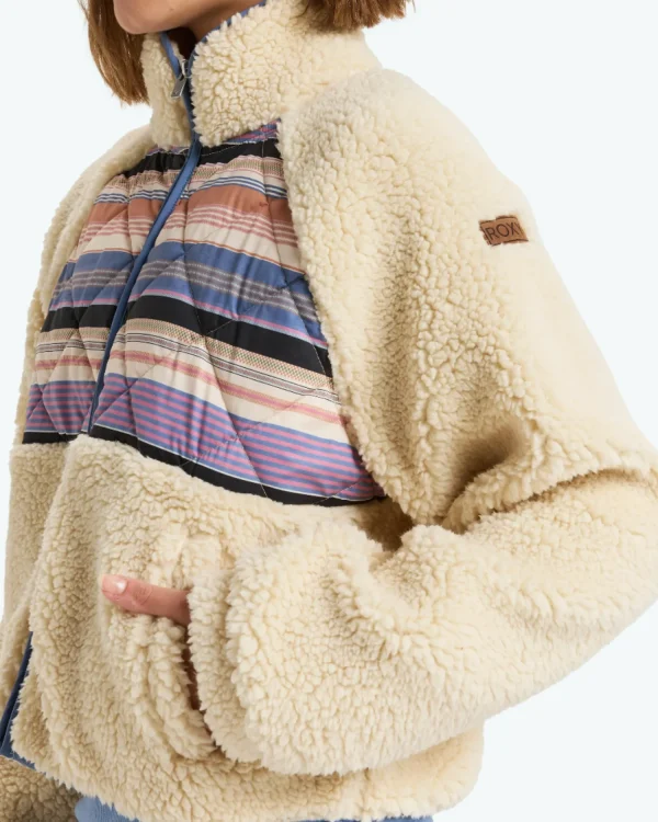 Roxy Clear Sky Full Zip Polar Jacket | Fleece & Hoodies