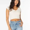 Roxy Coffee Date Top | Tops