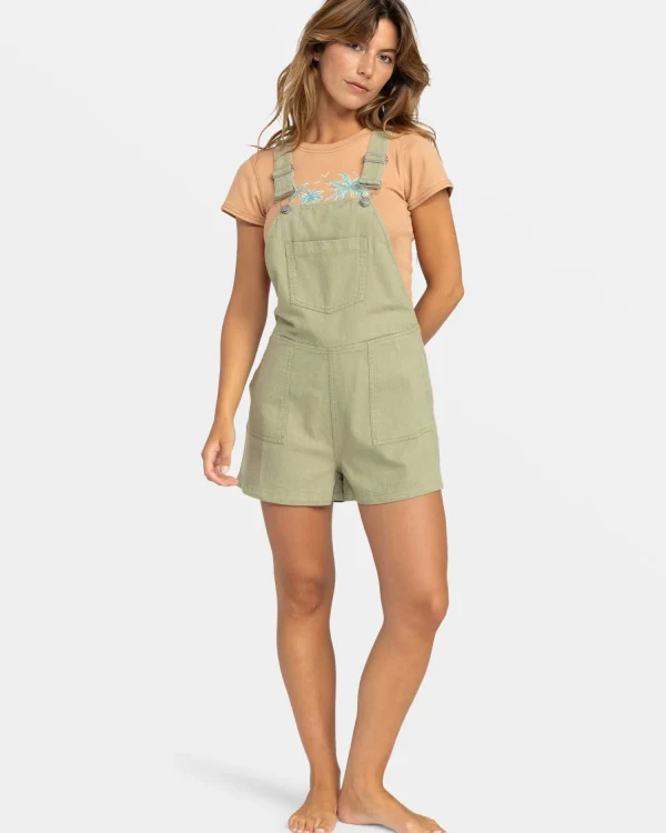 Roxy Crystal Coast Short Overall | Jumpsuits & Rompers