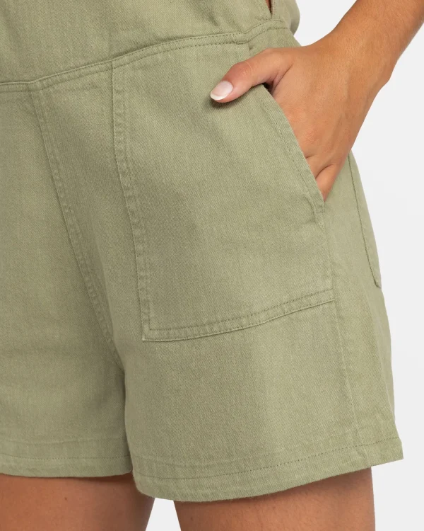 Roxy Crystal Coast Short Overall | Jumpsuits & Rompers