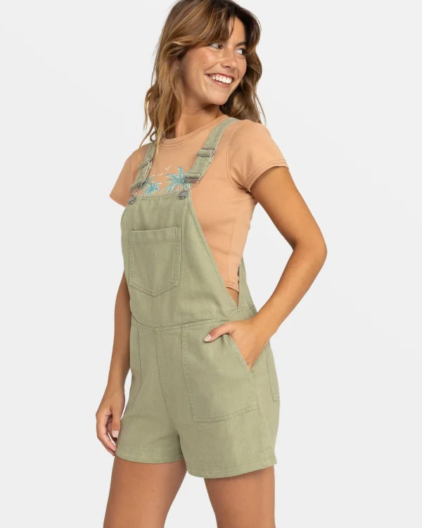 Roxy Crystal Coast Short Overall | Jumpsuits & Rompers