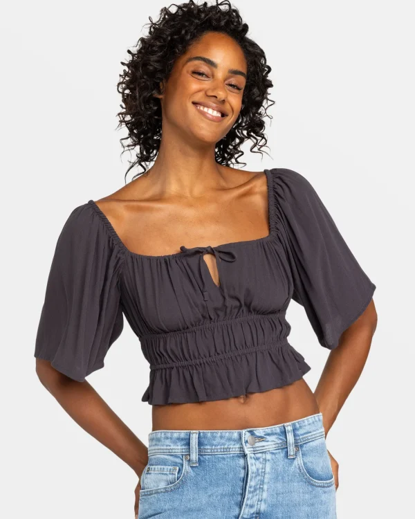 Roxy Dawn Winds Crop Top | Tops