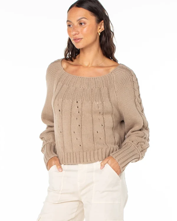 Roxy Day Dream Boat Neck Sweater | Sweaters