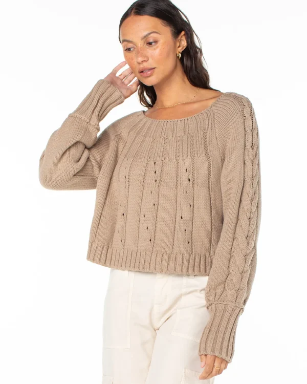 Roxy Day Dream Boat Neck Sweater | Sweaters
