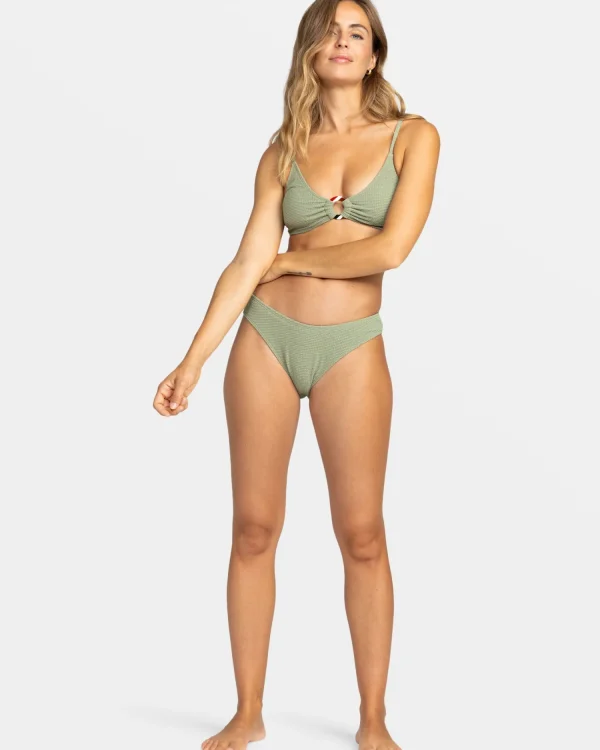 Roxy Essaouira Moderate High Leg Bikini Bottom | Bikini Bottoms