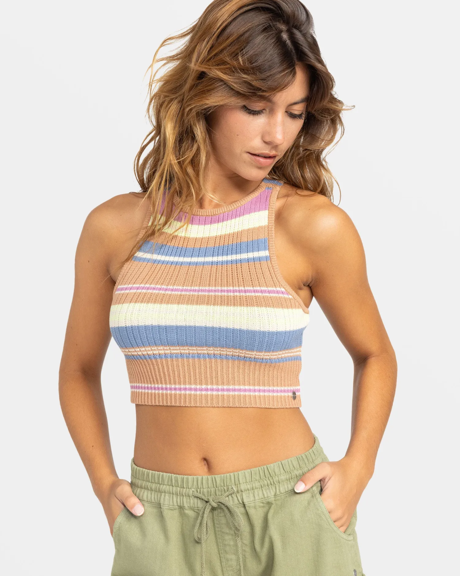 fresh_moon_cropped_sweate_0.webp Roxy Fresh Moon Cropped Sweater Top | Tops