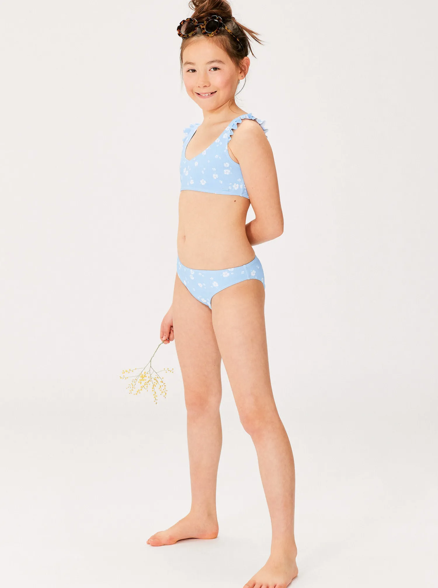 girls__dreamer_ruffle_bra_1.webp Roxy Girls 7-16 Dreamer Ruffle Bralette Bikini Set | Two Pieces