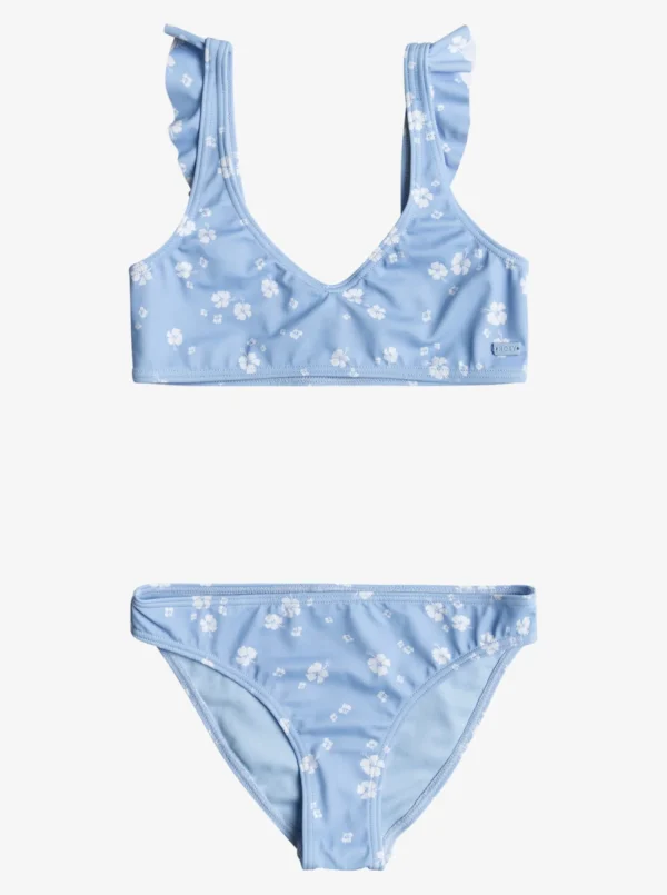 Roxy Girls 7-16 Dreamer Ruffle Bralette Bikini Set | Two Pieces