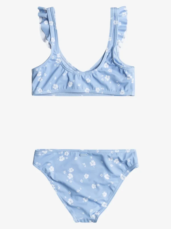 Roxy Girls 7-16 Dreamer Ruffle Bralette Bikini Set | Two Pieces