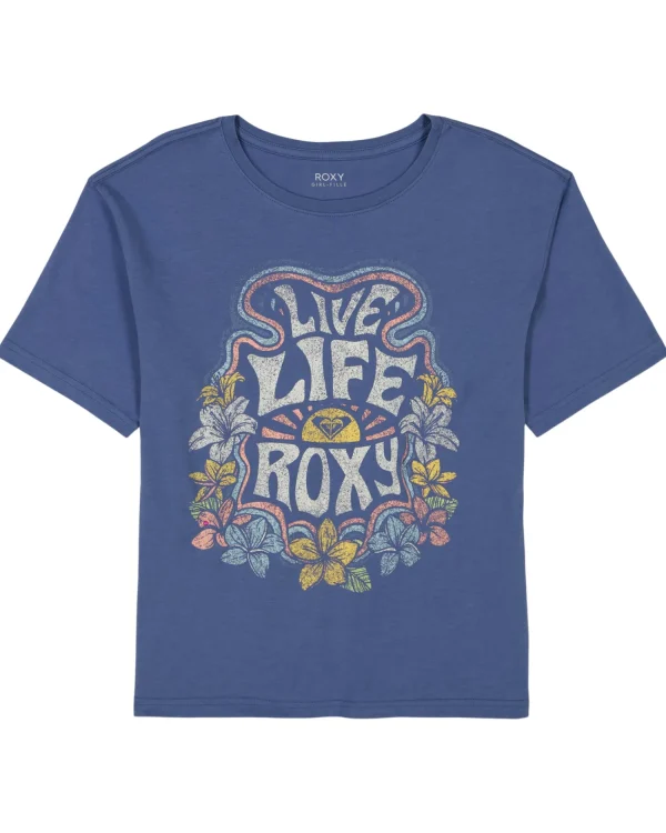 Roxy Girls 7-16 Live Life Oversized T-Shirt | Tees & Tanks