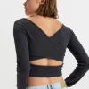 Roxy Good Keepsake Long Sleeve Crop Top | Tops