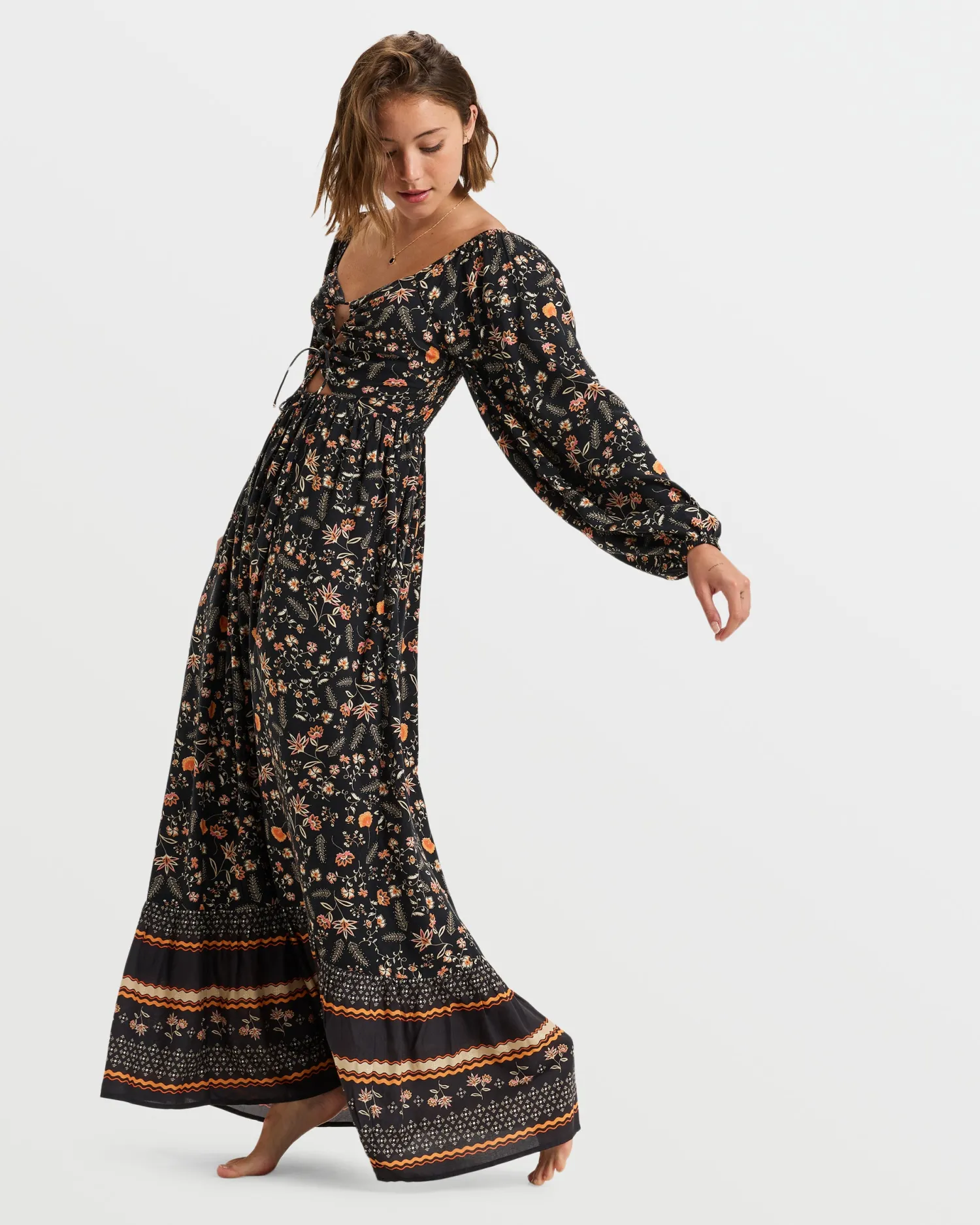 holidaze_tie_front_maxi_d_4.webp Roxy Holidaze Tie Front Maxi Dress | Dresses