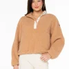 Roxy Kipsie Solid Fleece Sweater | Fleece & Hoodies