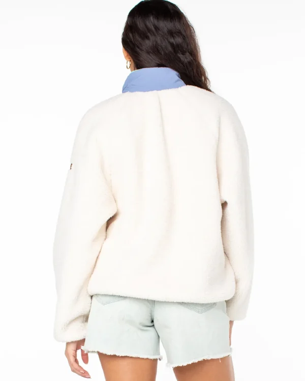 Roxy Kipsie Solid Fleece Sweater | Fleece & Hoodies