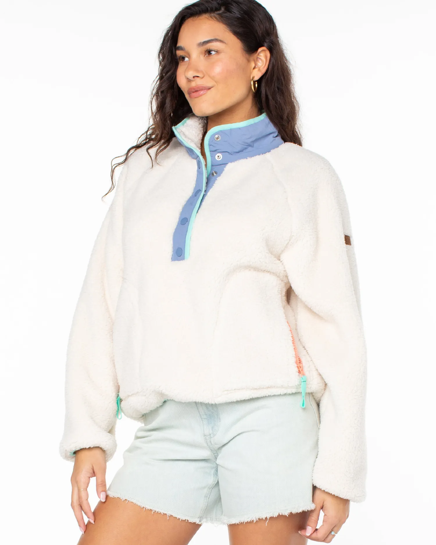 kipsie_solid_fleece_sweat_2.webp Roxy Kipsie Solid Fleece Sweater | Fleece & Hoodies