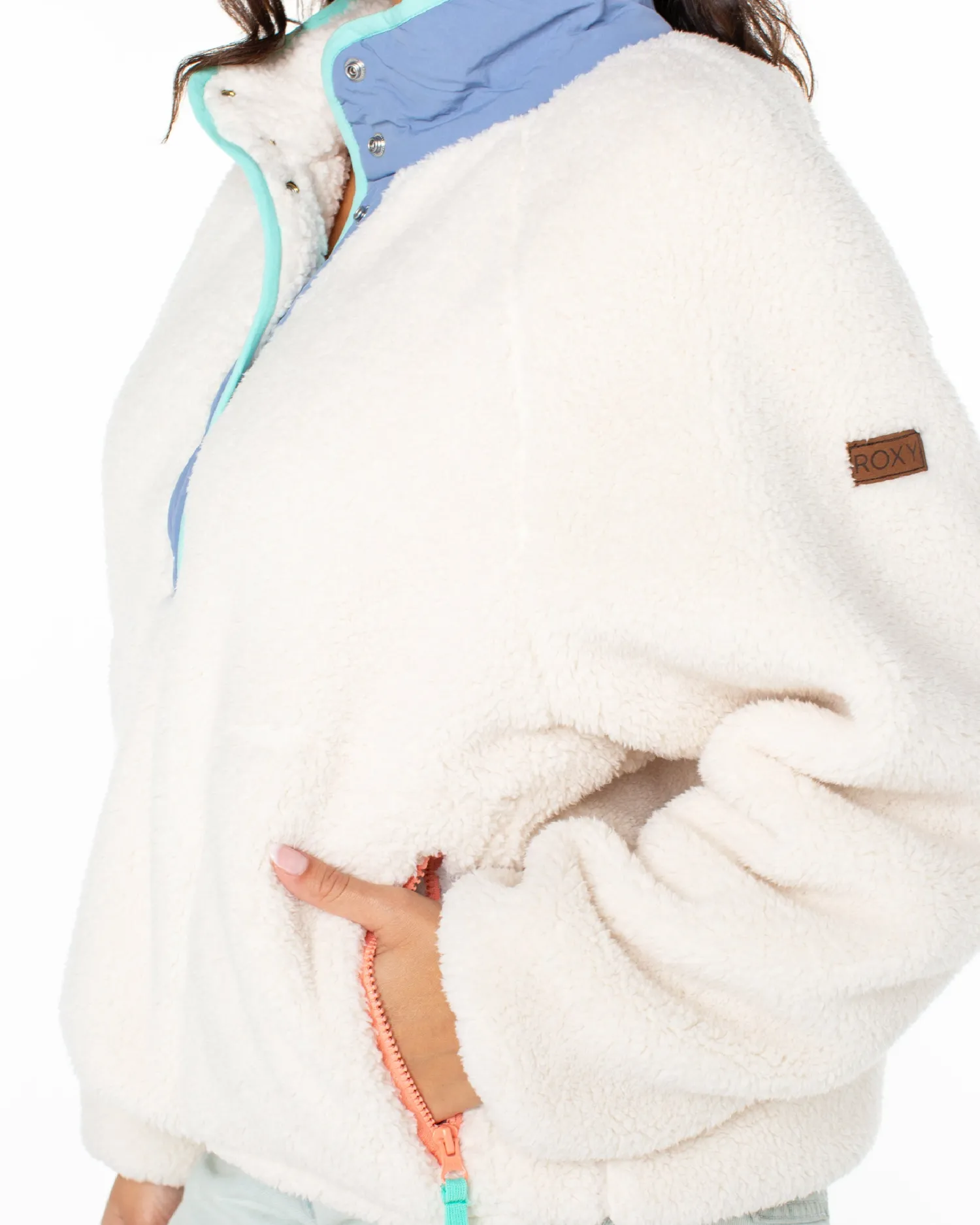 kipsie_solid_fleece_sweat_3.webp Roxy Kipsie Solid Fleece Sweater | Fleece & Hoodies