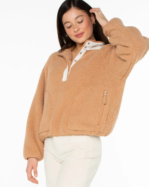 Roxy Kipsie Solid Fleece Sweater | Fleece & Hoodies