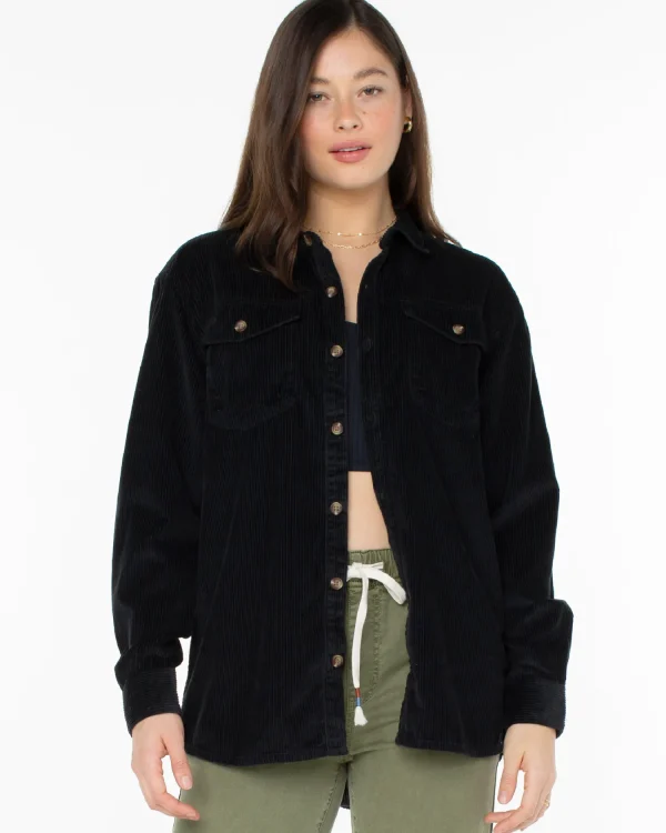 Roxy Let Go Corduroy Shirt | Tops