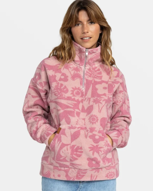 Roxy Live Out Loud Half Zip Polar Pullover | Fleece & Hoodies