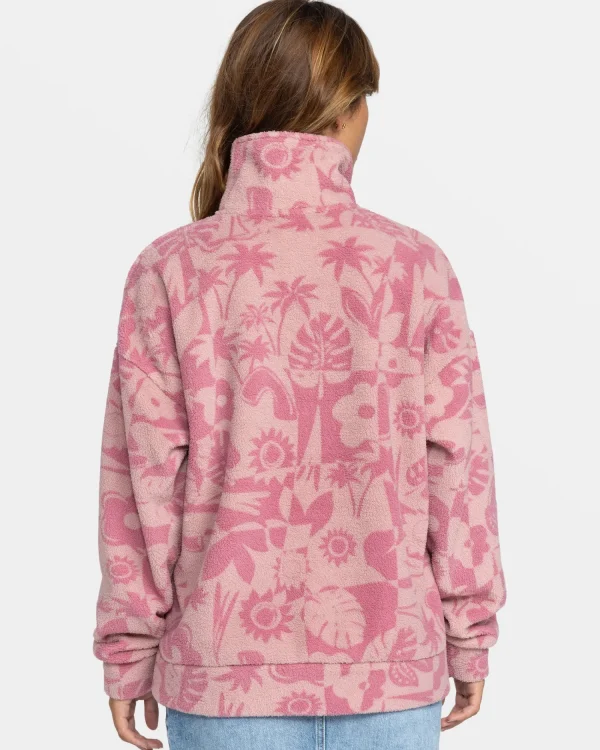 Roxy Live Out Loud Half Zip Polar Pullover | Fleece & Hoodies