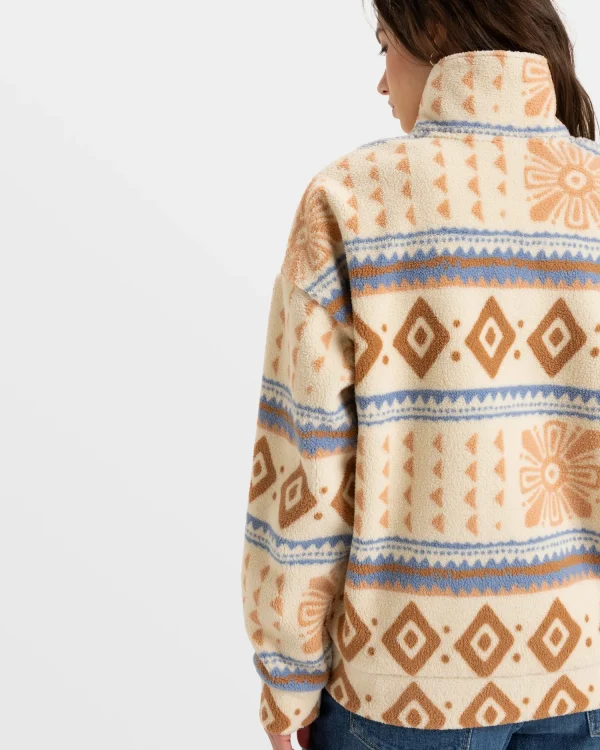 Roxy Live Out Loud Half Zip Polar Pullover | Fleece & Hoodies