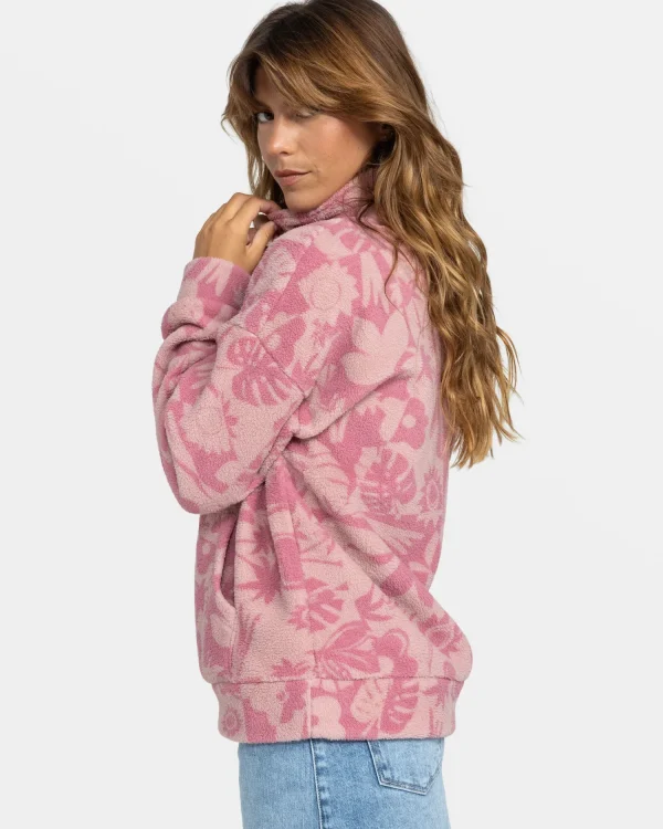 Roxy Live Out Loud Half Zip Polar Pullover | Fleece & Hoodies