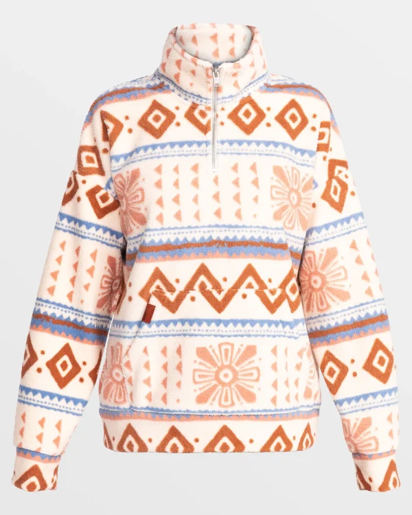 Roxy Live Out Loud Half Zip Polar Pullover | Fleece & Hoodies