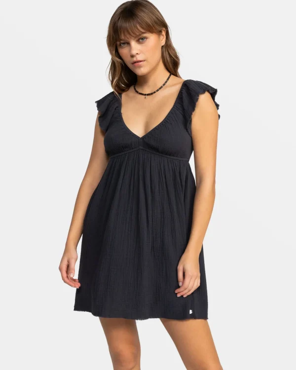 Roxy Luna Flutter Sleeves Mini Dress | Dresses