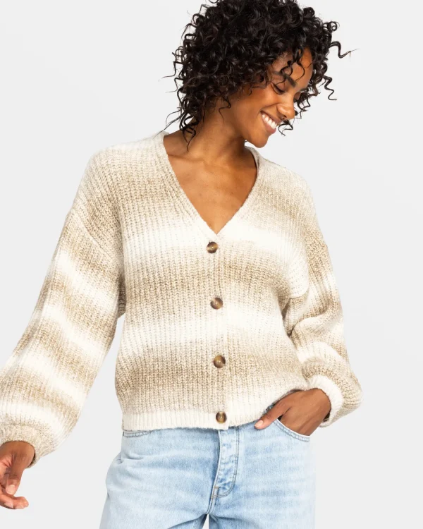 Roxy Marble Tiles Cardigan | Sweaters