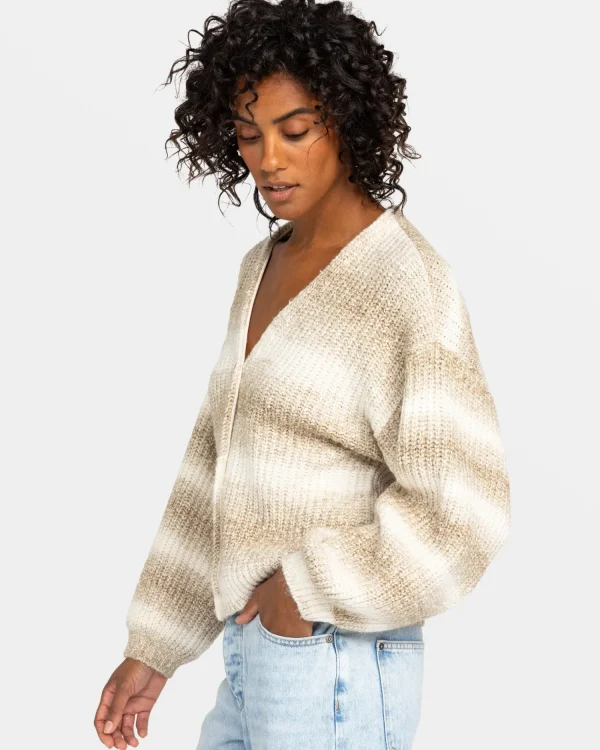 Roxy Marble Tiles Cardigan | Sweaters