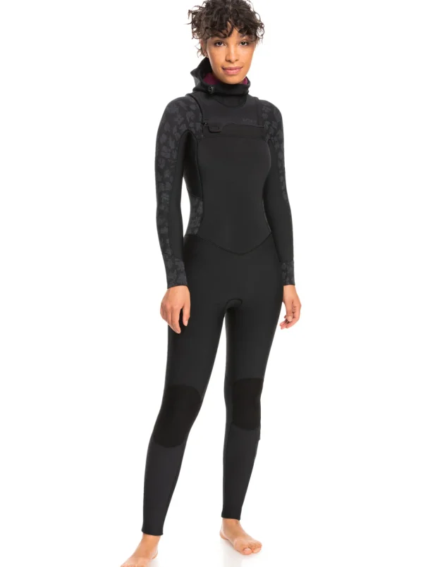 Roxy 5/4/3mm Swell Series Hooded Chest Zip Wetsuit | Wetsuits