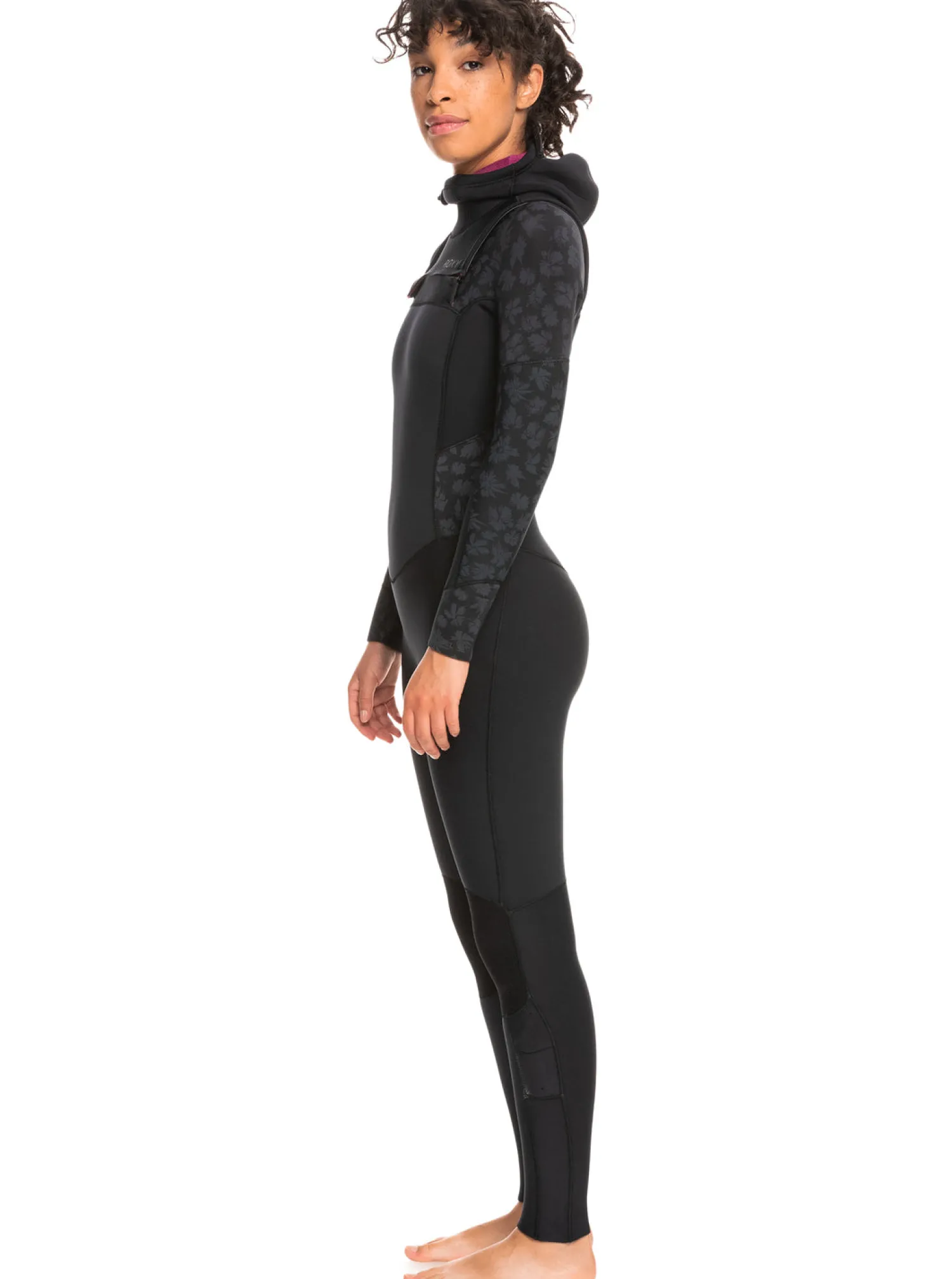 mm_swell_series_hooded_ch_5.webp Roxy 5/4/3mm Swell Series Hooded Chest Zip Wetsuit | Wetsuits