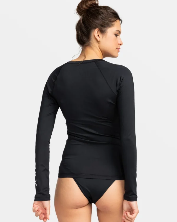 Roxy New Essentials Long Sleeve Zip-Up Rashguard | Rashguards | Rashguards