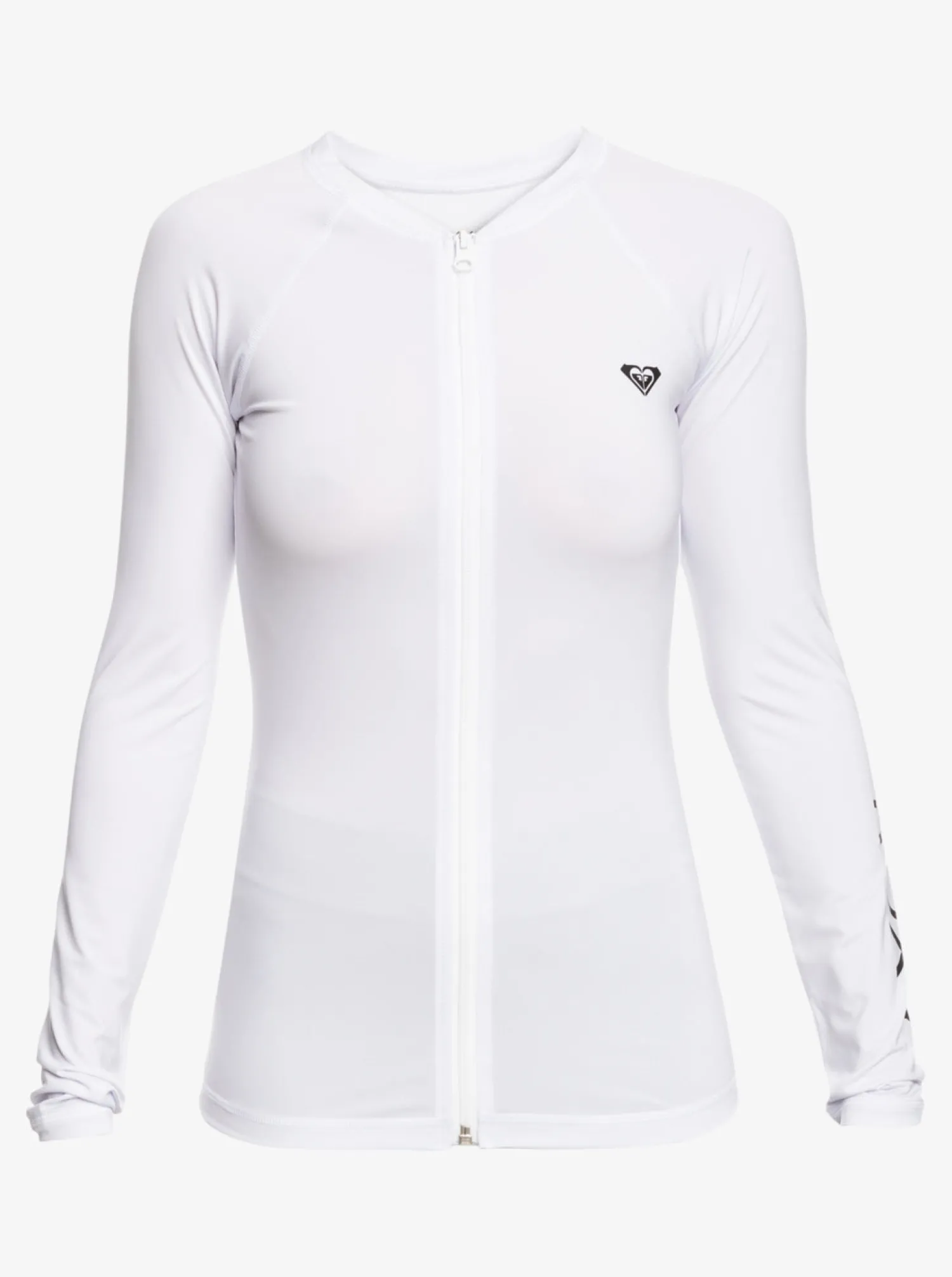 new_essentials_long_sleev_5.webp Roxy New Essentials Long Sleeve Zip-Up Rashguard | Rashguards | Rashguards