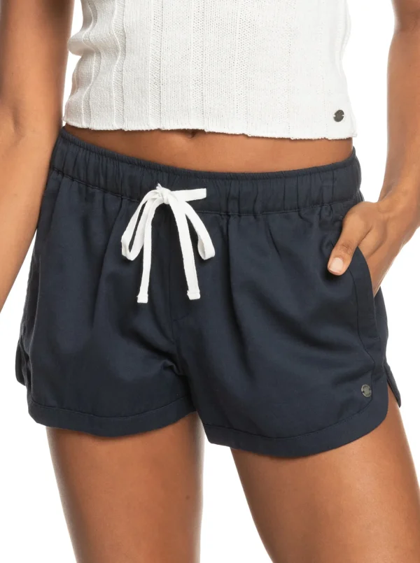 Roxy New Impossible Love Elastic Waist Shorts | Shorts