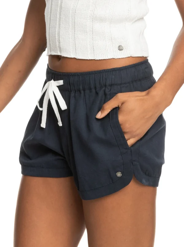 Roxy New Impossible Love Elastic Waist Shorts | Shorts