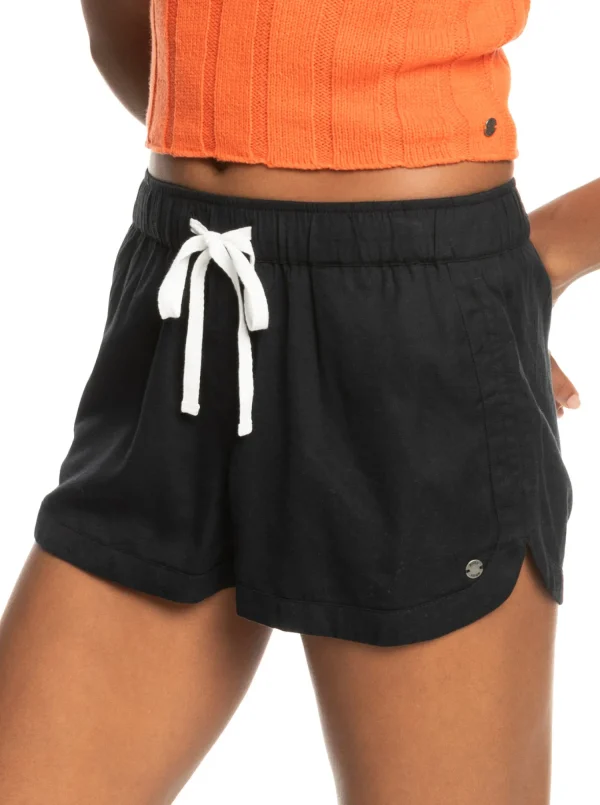 Roxy New Impossible Love Elastic Waist Shorts | Shorts