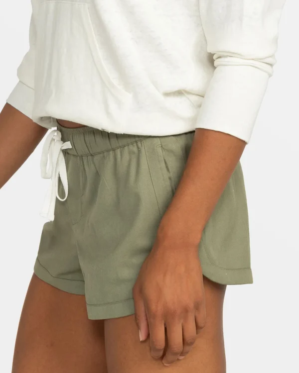 Roxy New Impossible Love Elastic Waist Shorts | Shorts
