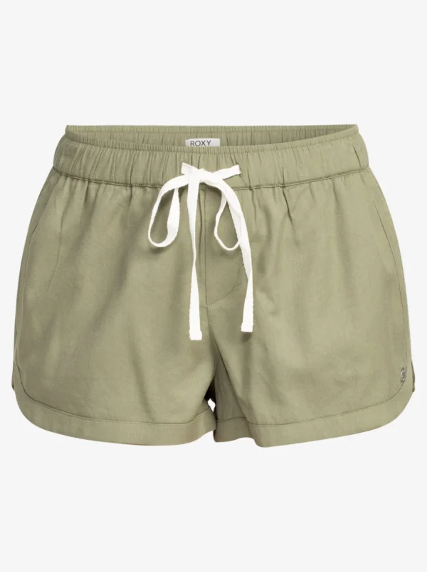 Roxy New Impossible Love Elastic Waist Shorts | Shorts