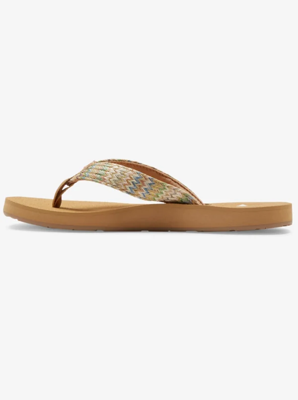 Roxy Porto Raffia II Sandals | Flip Flops