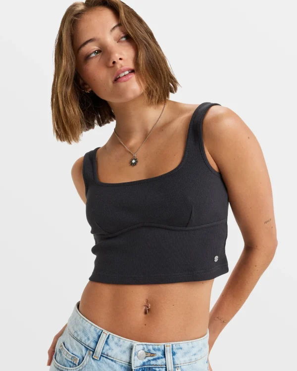 Roxy Pretty Please Tank Crop Top | Tees & Tanks | Tops