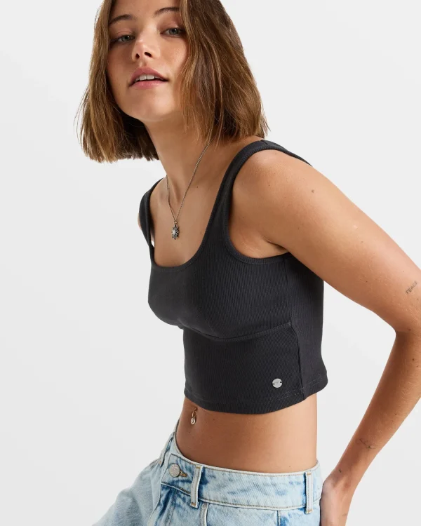 Roxy Pretty Please Tank Crop Top | Tees & Tanks | Tops