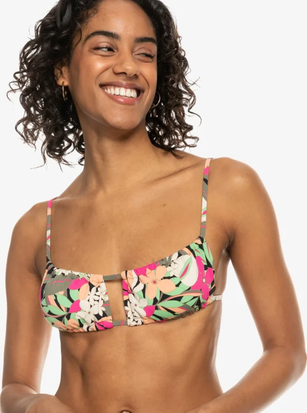 Roxy Printed Beach Classics Bralette Bikini Top | Bikini Tops