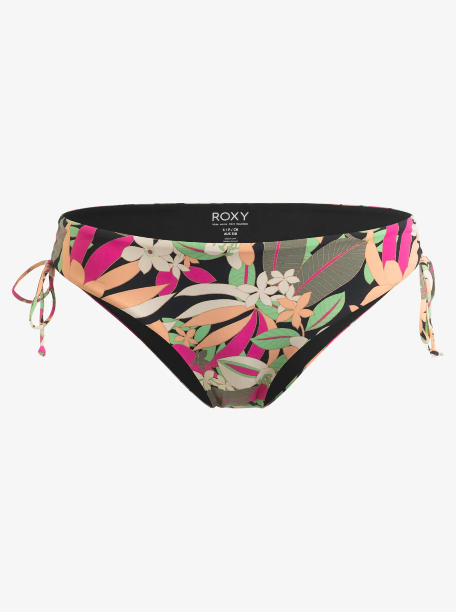 printed_beach_classics_hi_4-1.webp Roxy Printed Beach Classics Hipster Side-Tie Bikini Bottom | Bikini Bottoms | Bikinis
