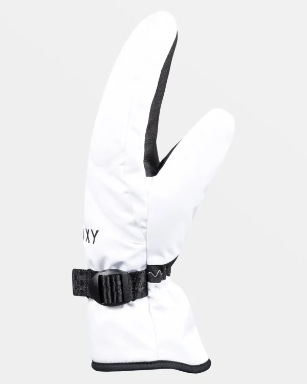 Roxy Jetty Solid Snowboard/Ski Mittens | Snow Accessories