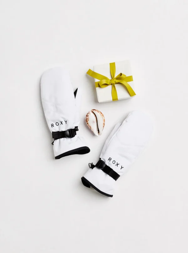 Roxy Jetty Solid Snowboard/Ski Mittens | Snow Accessories