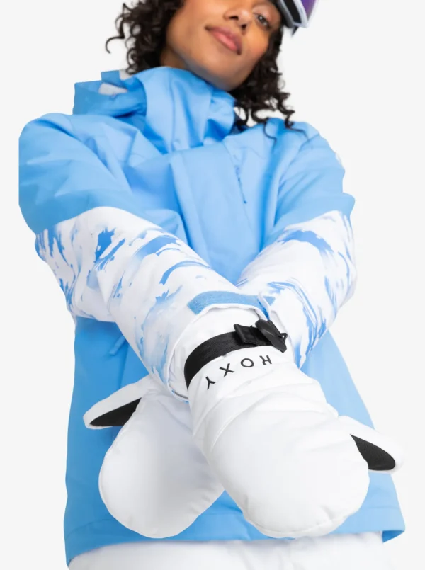 Roxy Jetty Solid Snowboard/Ski Mittens | Snow Accessories